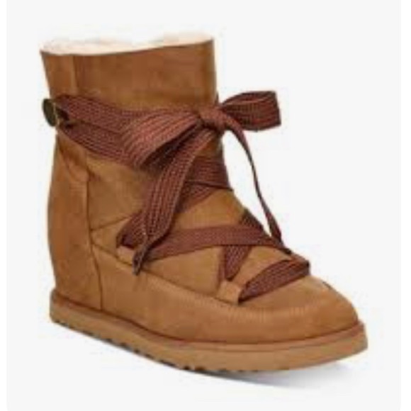 ugg lace up ankle boots